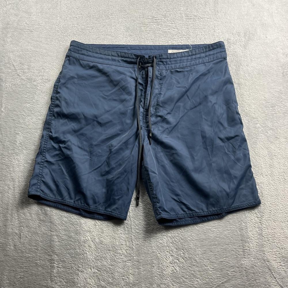Outerknown Swim Shorts Trunks Mens 32 Blue Athleisure Beach Surf Summer Vacation